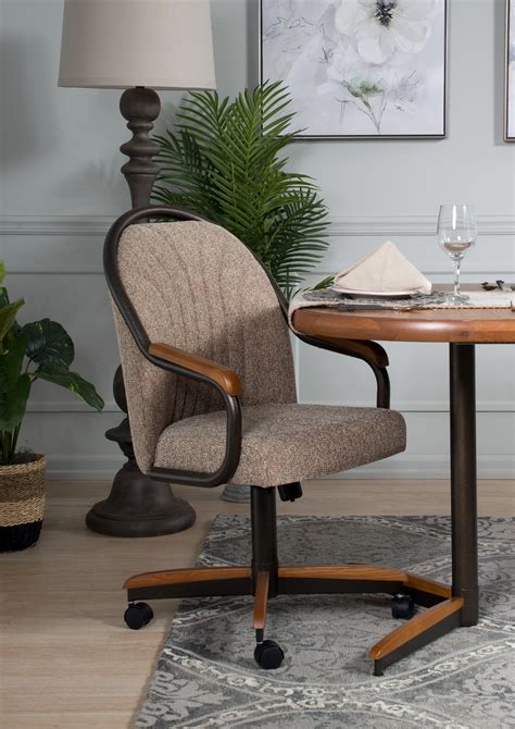 Lowest Price Dinette Chairs With Casters And Swivel